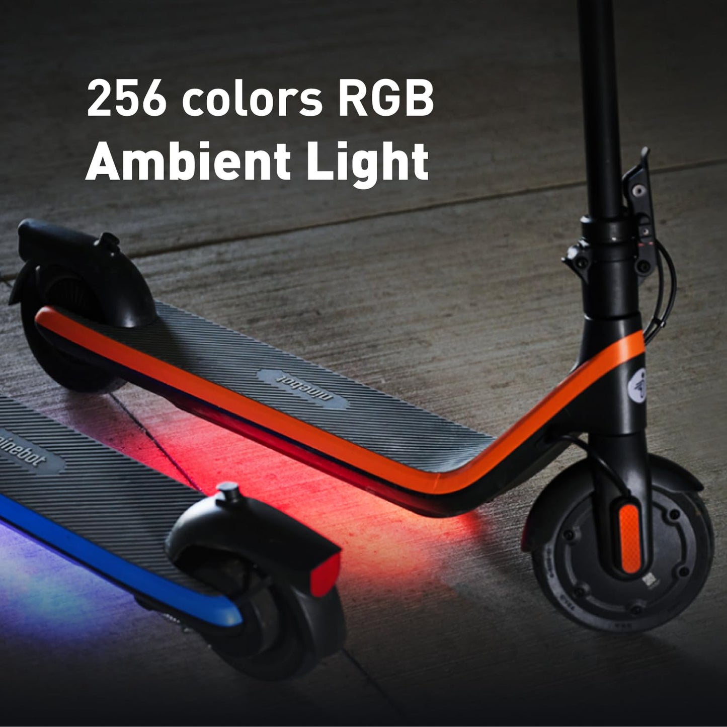 Segway Ninebot eKickScooter C2 w/6.8 mi Max operating Range & 9.9 mph Max Speed, Kids Electric Scooter for Teens Ages 6-12, includes Three Riding Modes - Black, UL-2272 Certified