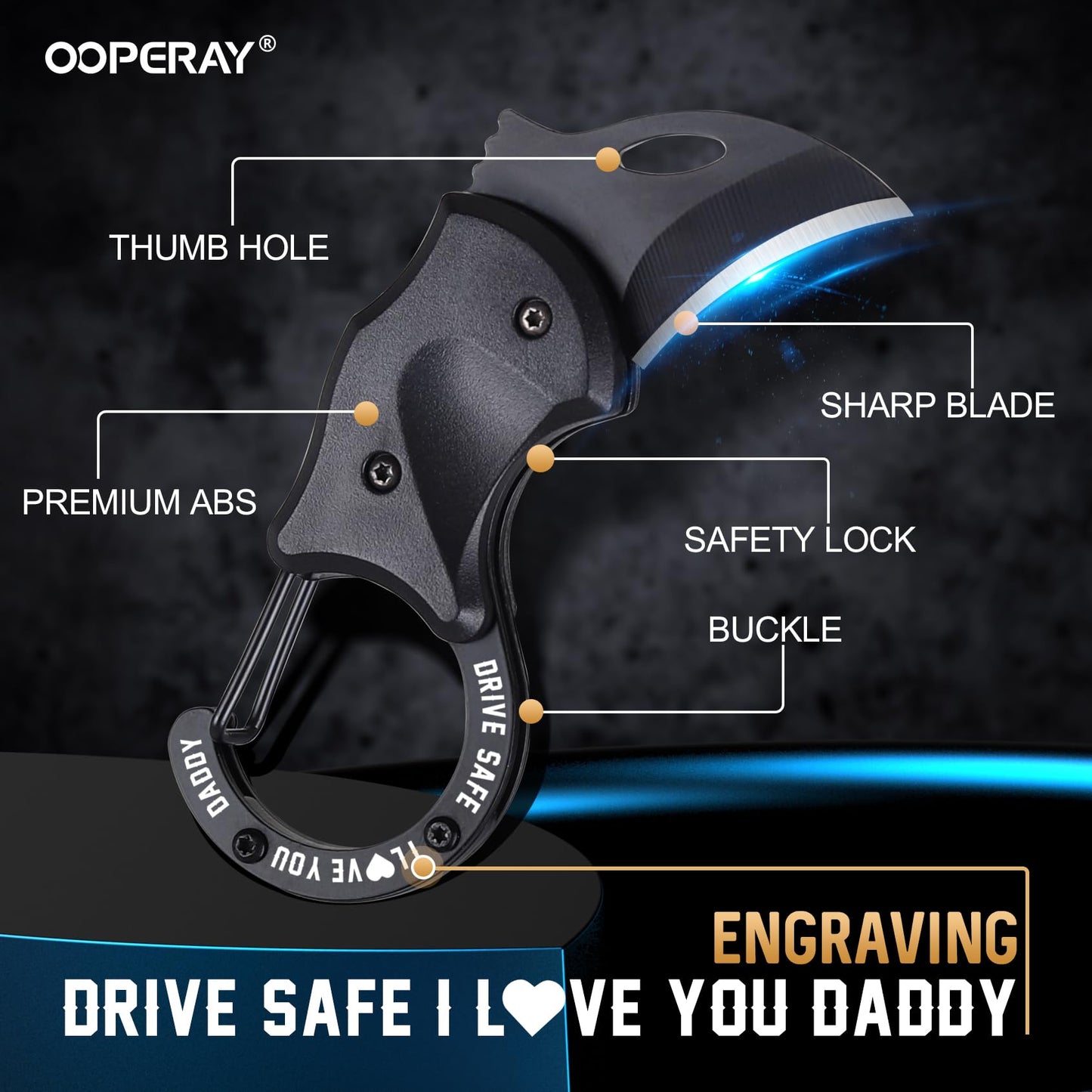 EDC Box Cutter Tool for Dad Gifts