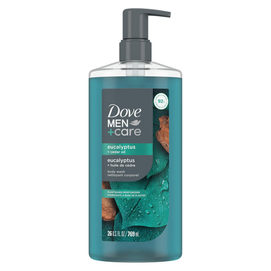 DOVE MEN + CARE Eucalyptus Cedar Body Wash 26 oz