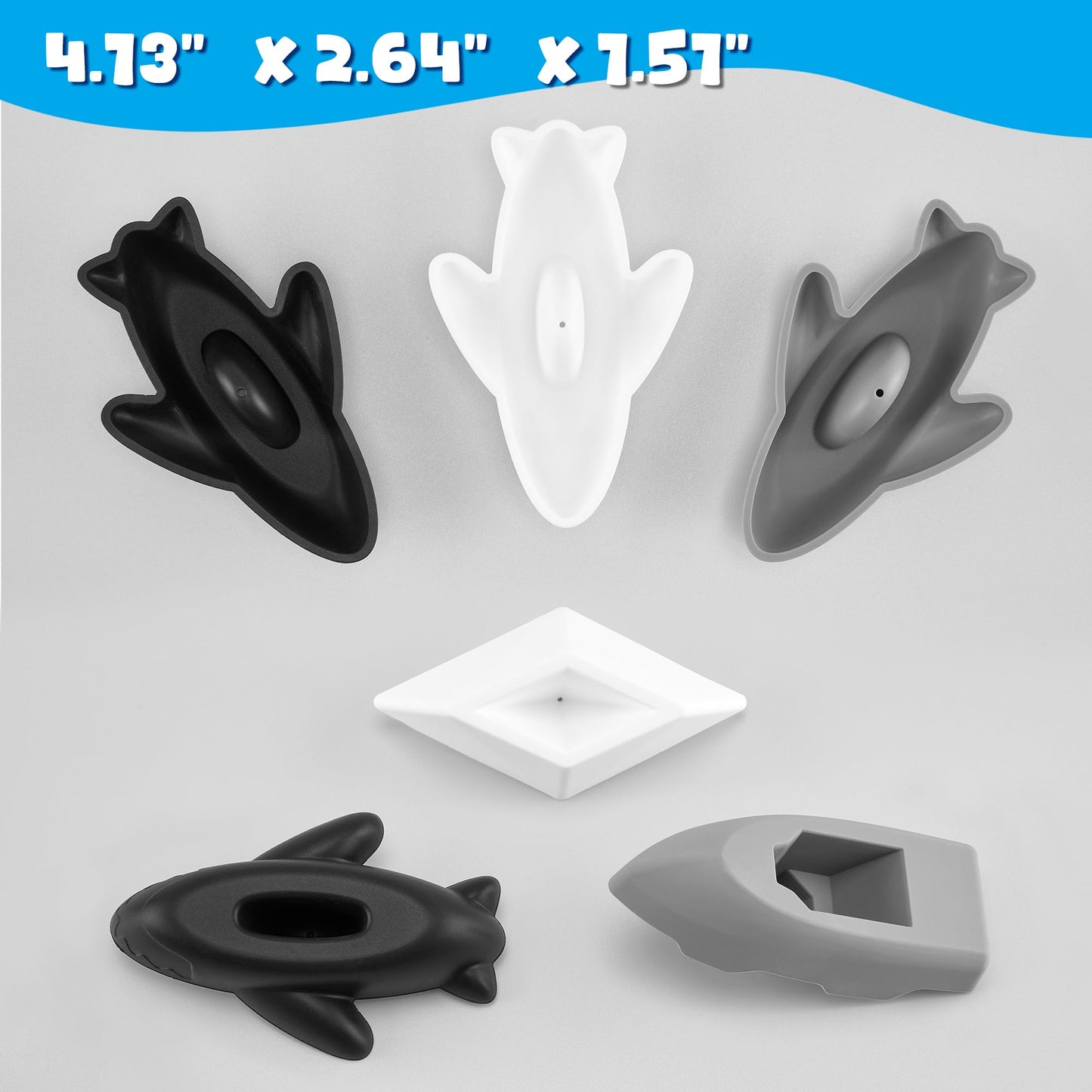 Floating Bath Toys for Toddlers 3 Pack