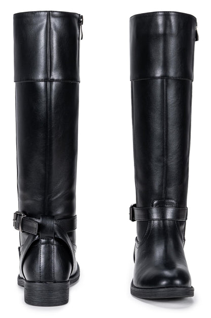 Jeossy Women's Wide Calf Knee High Boots