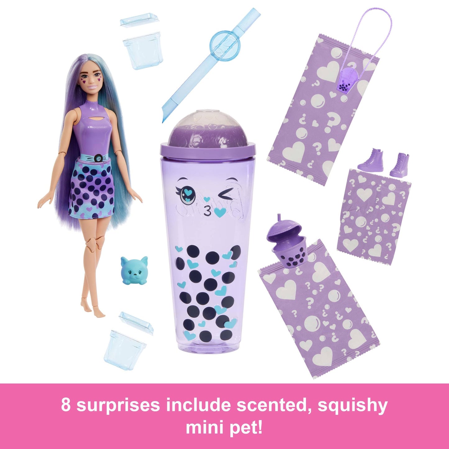 Barbie Bubble Tea Surprise Doll with Accessories