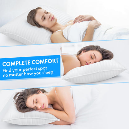 Cooling King Size Bed Pillows Set of 2