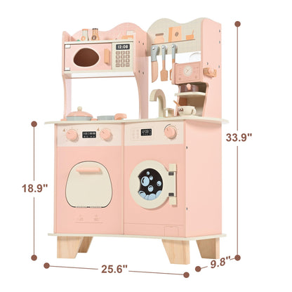 Wooden Play Kitchen Set for Kids by OLLIKIVI