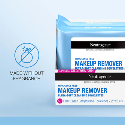 Neutrogena Fragrance-Free Makeup Remover Wipes