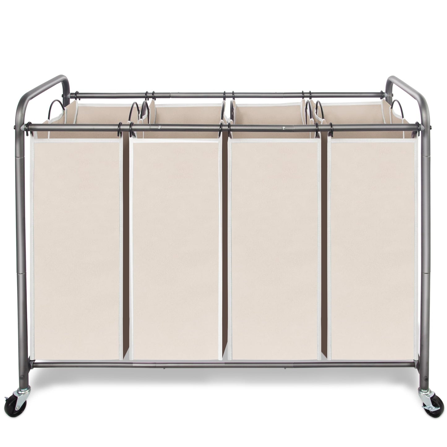 Laundry Sorter Hamper with Wheels by STORAGEIDEAS
