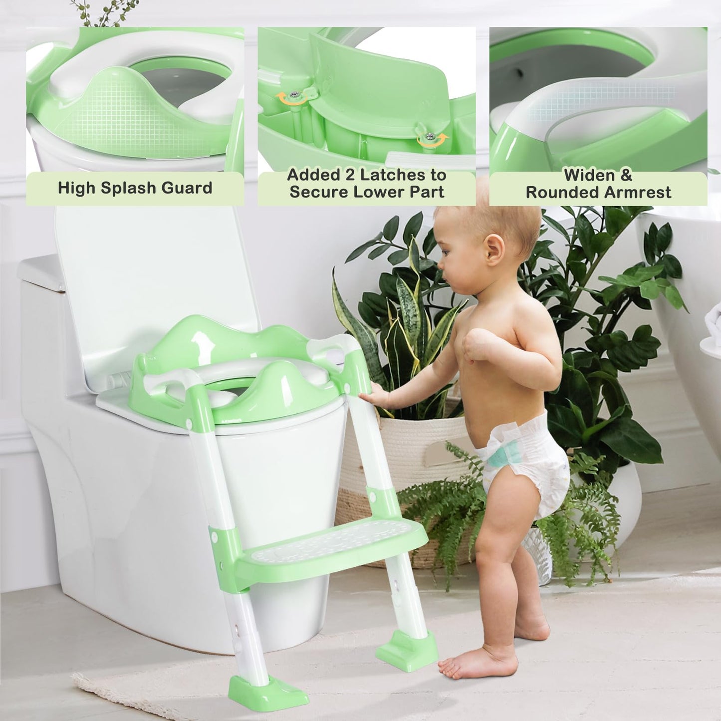 Potty Training Seat with Step Stool Ladder