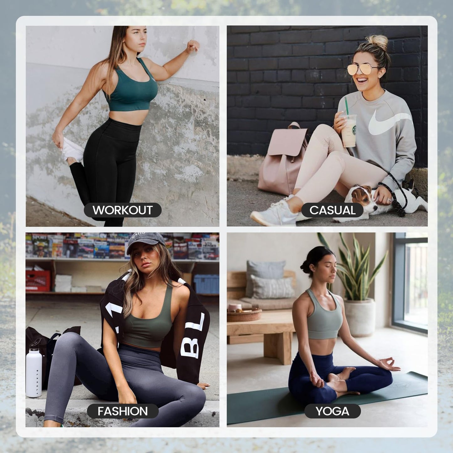 High Waisted Leggings with Pockets for Women