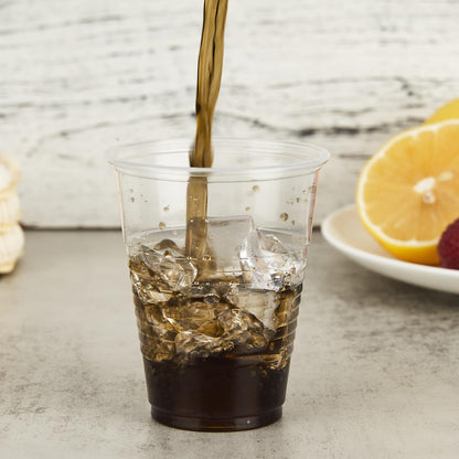YEEHAW 100-Pack 7 oz Clear Plastic Cups