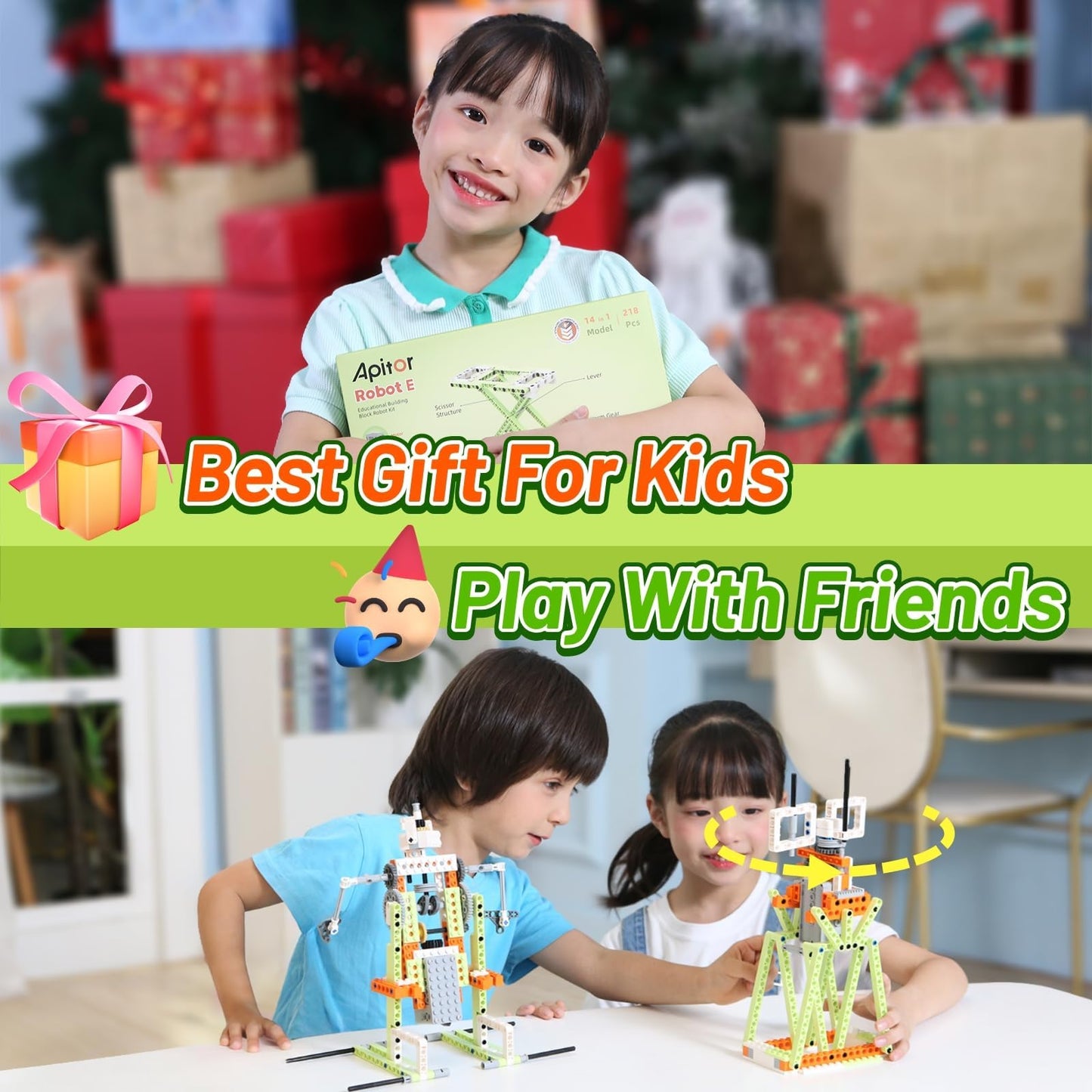 14-in-1 STEM Building Kit for Kids
