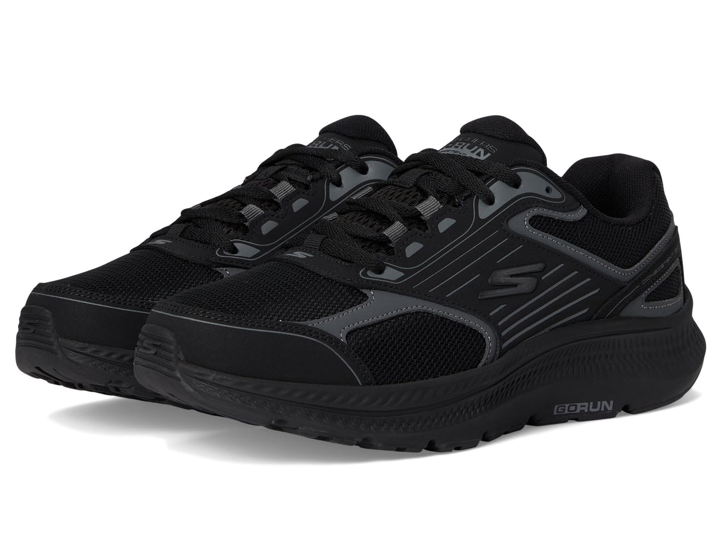 Skechers Men's Go Run 2.0 Sneakers, Black