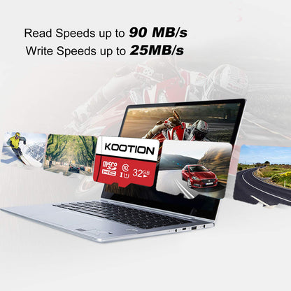 KOOTION 5 X 32GB Micro SD Card Class, 10 Micro SDHC Card, 32GB TF Card, High-Speed 5 Pack Memory Card UHS-1, C10, U1