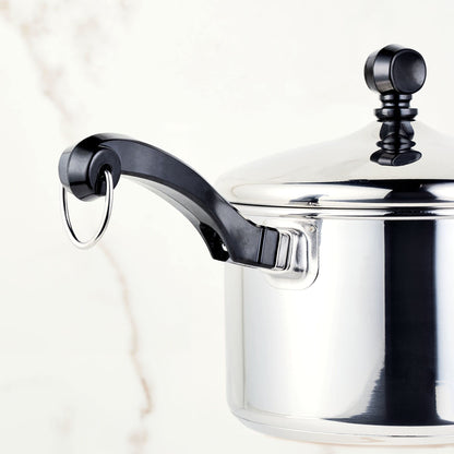 Farberware 3-Quart Stainless Steel Saucepan with Lid