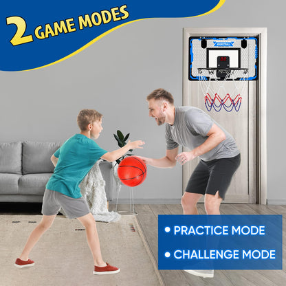 Sports Mini Basketball Hoops - Kids Indoor Over The Door Mini Hoop + Basketball Sets - Perfect Game Accessory for Bedroom + Offic-Sports & Outdoor Play Toys Room Game
