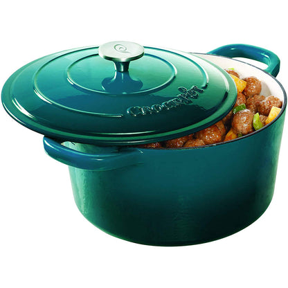 Crock-Pot 3-Quart Enameled Cast Iron Dutch Oven