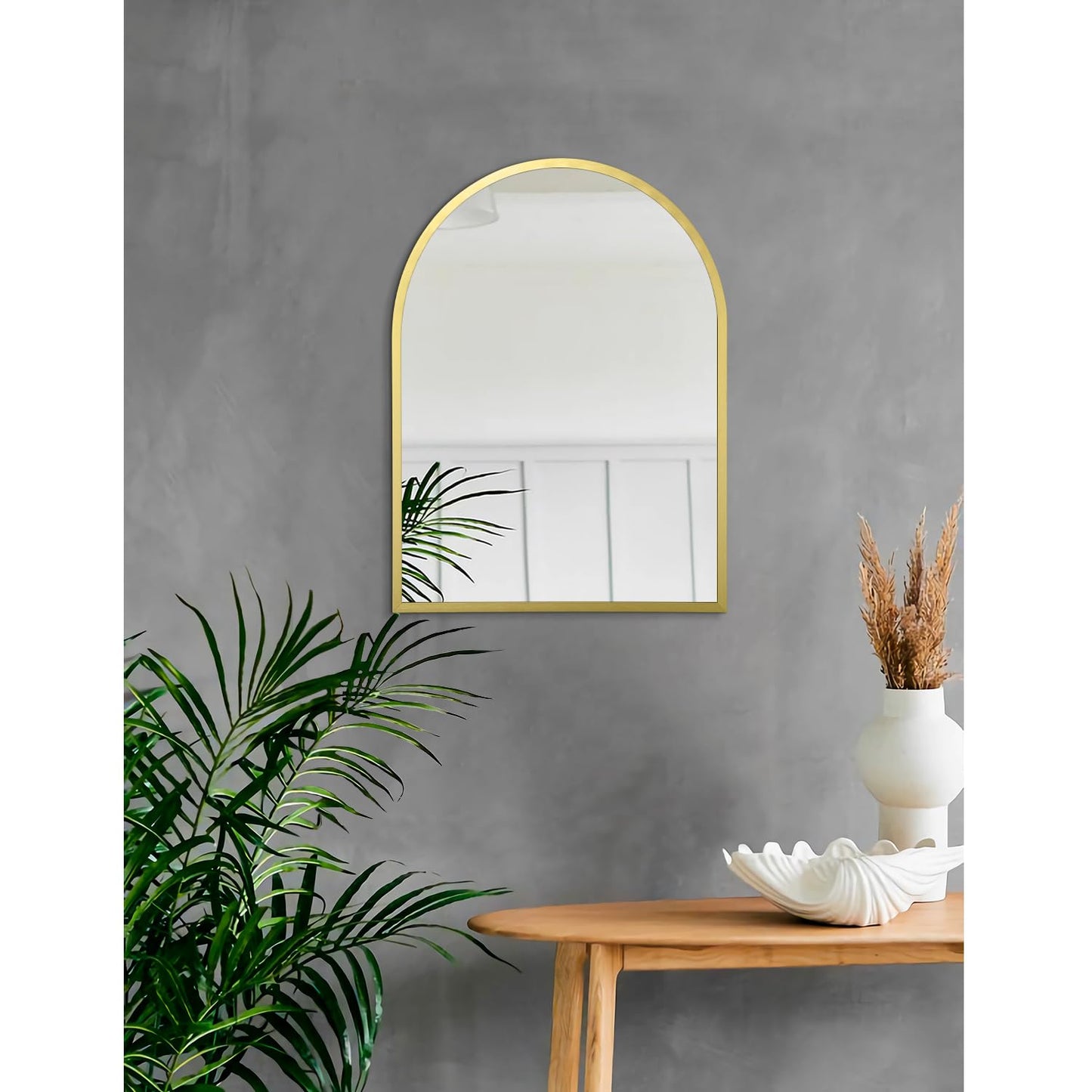Arched Wall Mirror for Bathroom and Bedroom