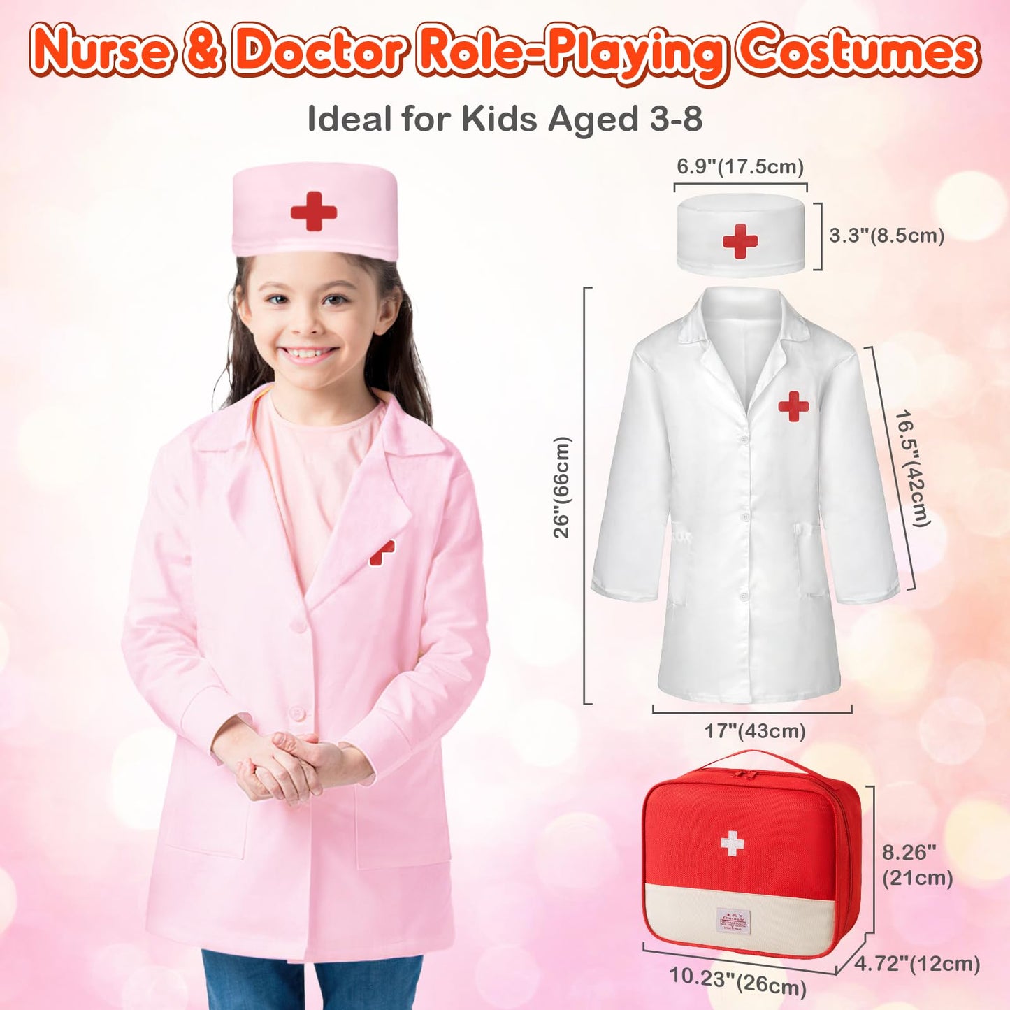 Doctor Play Set for Kids with Stethoscope