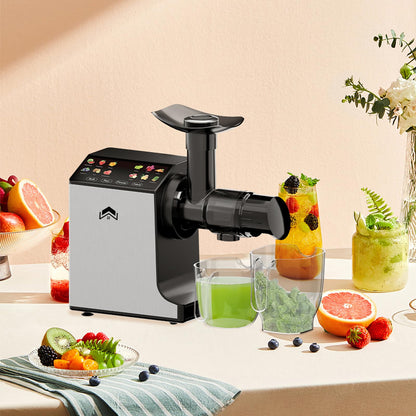 Whuto Cold Press Masticating Juicer with Touchscreen