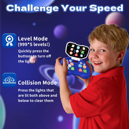 Handheld LED Puzzle Game for Kids 3-12