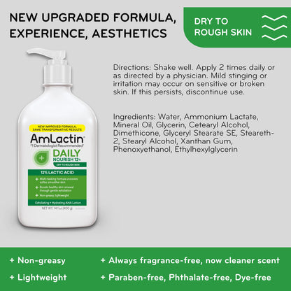 AmLactin 12% Lactic Acid Body Lotion 14.1 oz