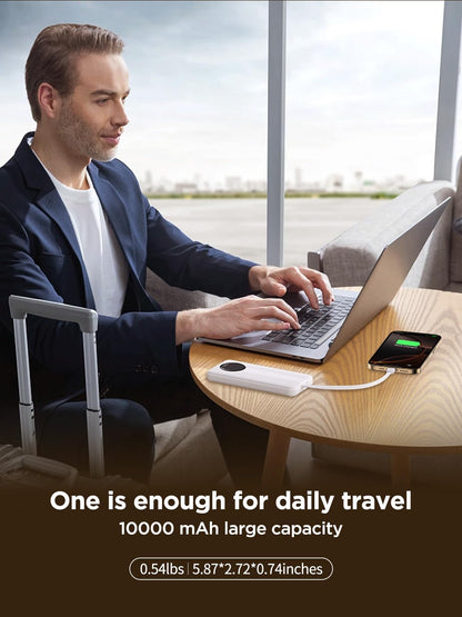 10000mAh Aioneus Portable Power Bank with Cables