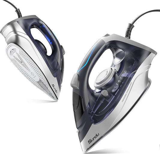 1700W Steam Iron with Ceramic Soleplate