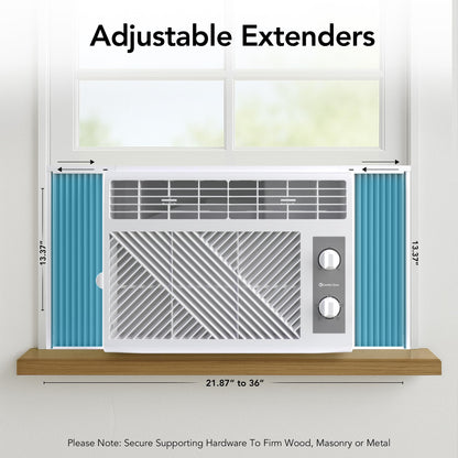 5,000 BTU Comfort Zone Window Air Conditioner