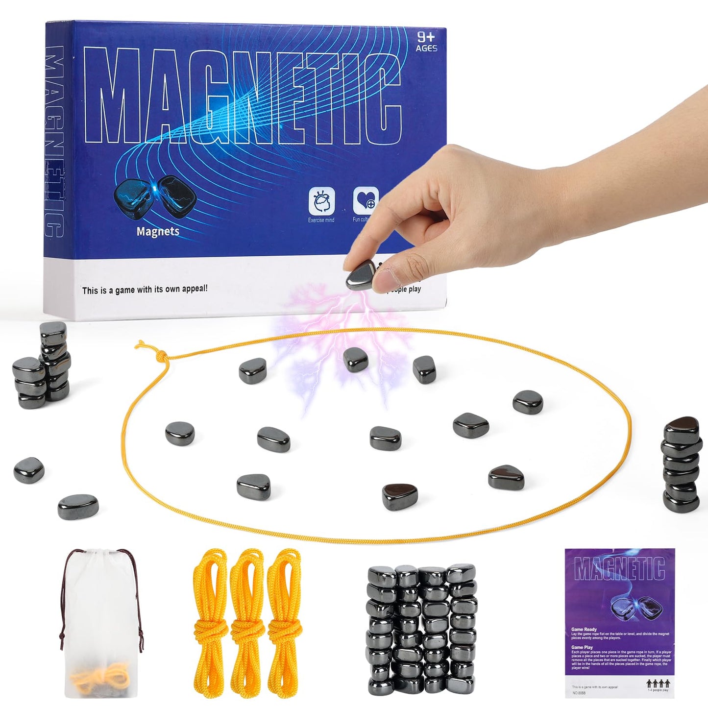 Magnetic Chess Game Set with 32 Stones