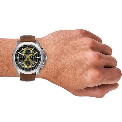 Men's Analog Chronograph Watch by PINDOWS