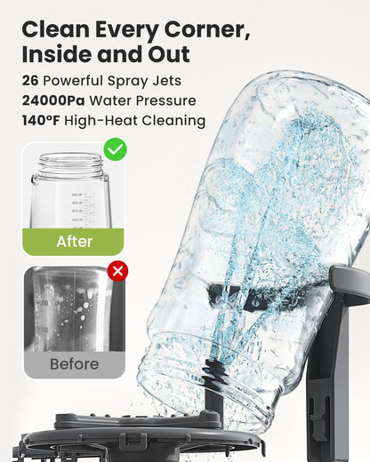 Grownsy Bottle Washer and Sterilizer Pro