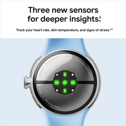 Google Pixel Watch 2 - Heart Rate & Stress Tracking