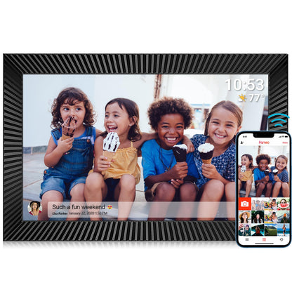 10.1" WiFi Digital Photo Frame with 32GB Storage