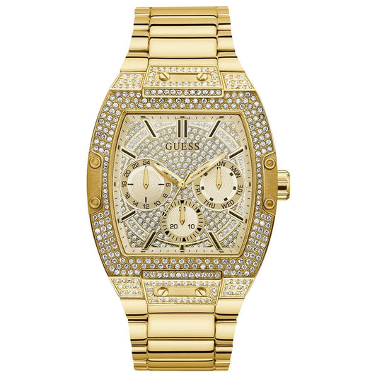 GUESS Men Quartz Watch with Stainless Steel Bracelet