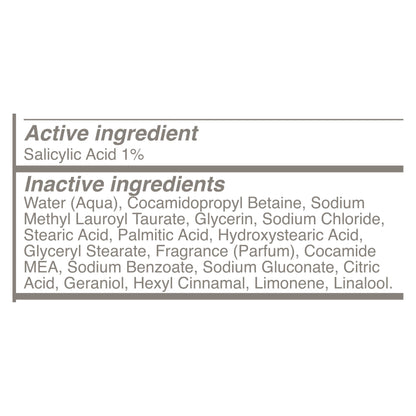 Dove Body Wash with Salicylic Acid 18.5 oz