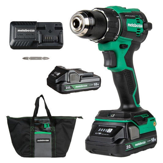 Metabo HPT 18V Cordless Drill Kit with Torque