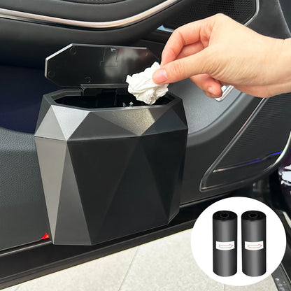 Mini Car Trash Can with 60 Bags