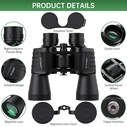 High Powered Waterproof Binoculars for Adults