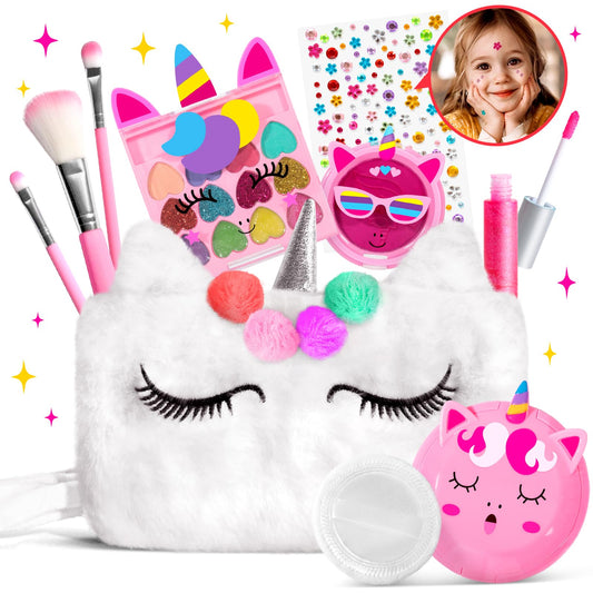 Kids Washable Makeup Kit with Coin Purse