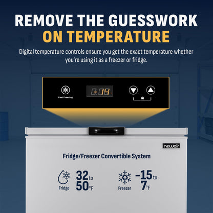 NewAir 6.7 Cu. Ft. Quiet Chest Freezer