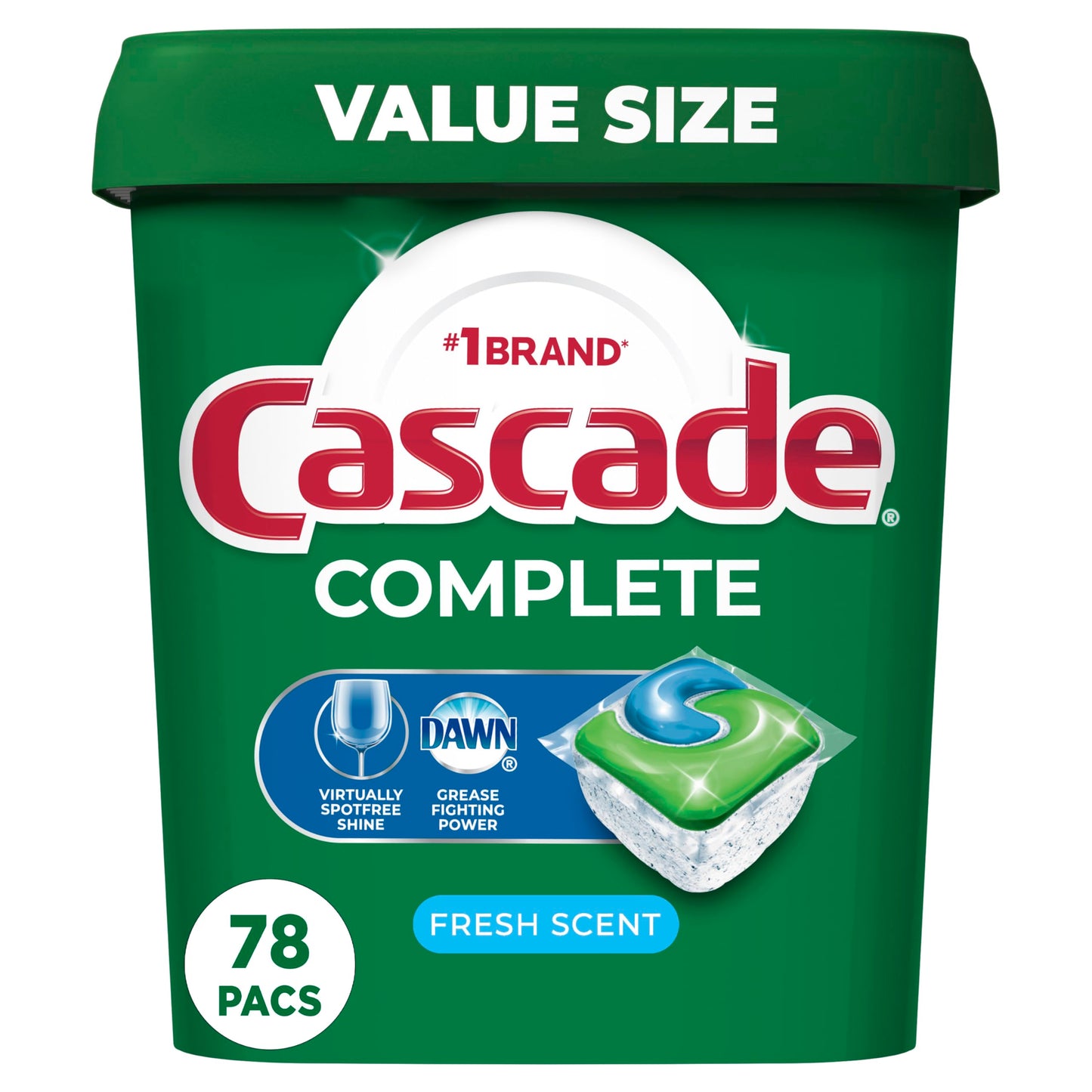 UPDATE: DEAD ❗ Cascade Complete Dishwasher Pods - Fresh Scent ActionPacs, 78 Count