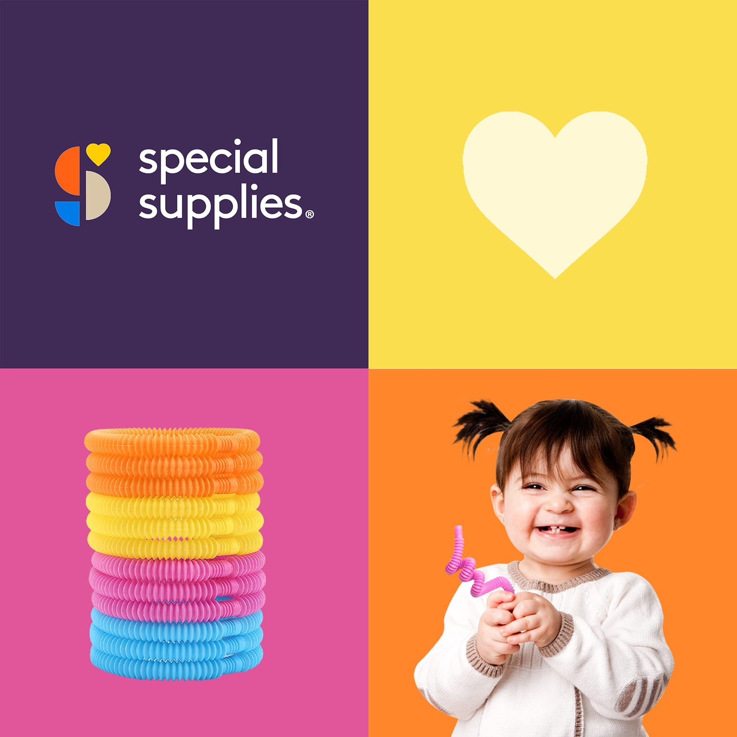 Fun Pull and Stretch Tubes for Kids