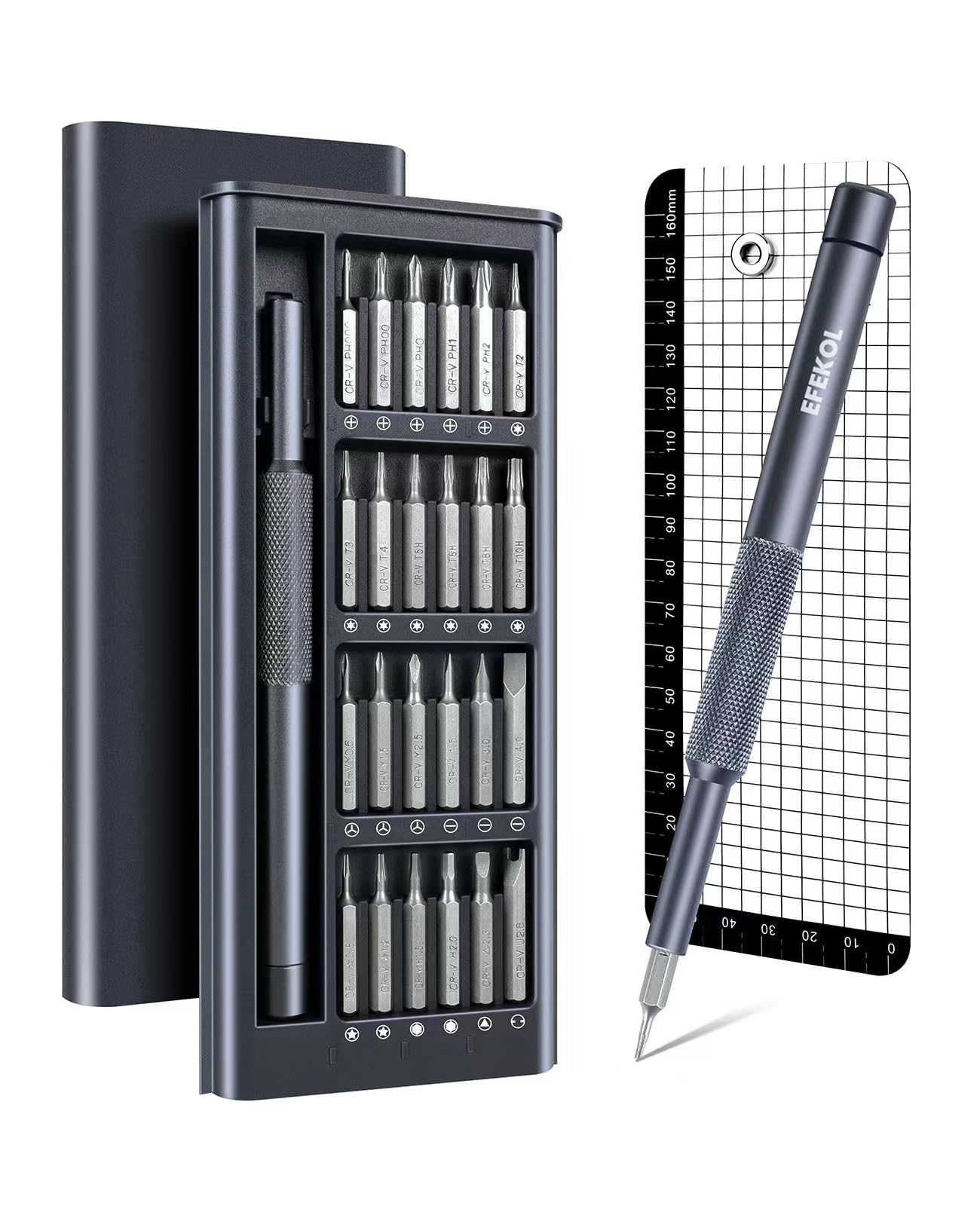 27-in-1 Precision Screwdriver Set for Electronics