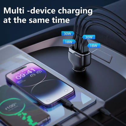 SUNDAREE 60W Multiport Fast Car Charger