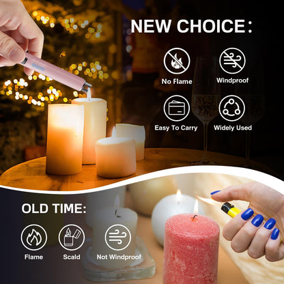TOPKAY Rechargeable Plasma Arc Candle Lighter