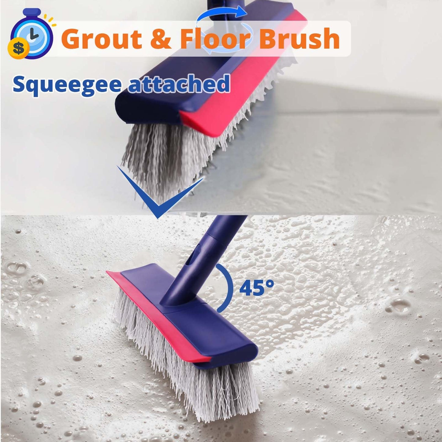 Collapsible Mop and Bucket Set for Easy Cleaning