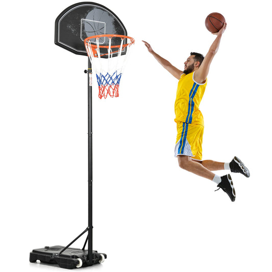 DWVO Portable Basketball Hoop for Outdoor Fun