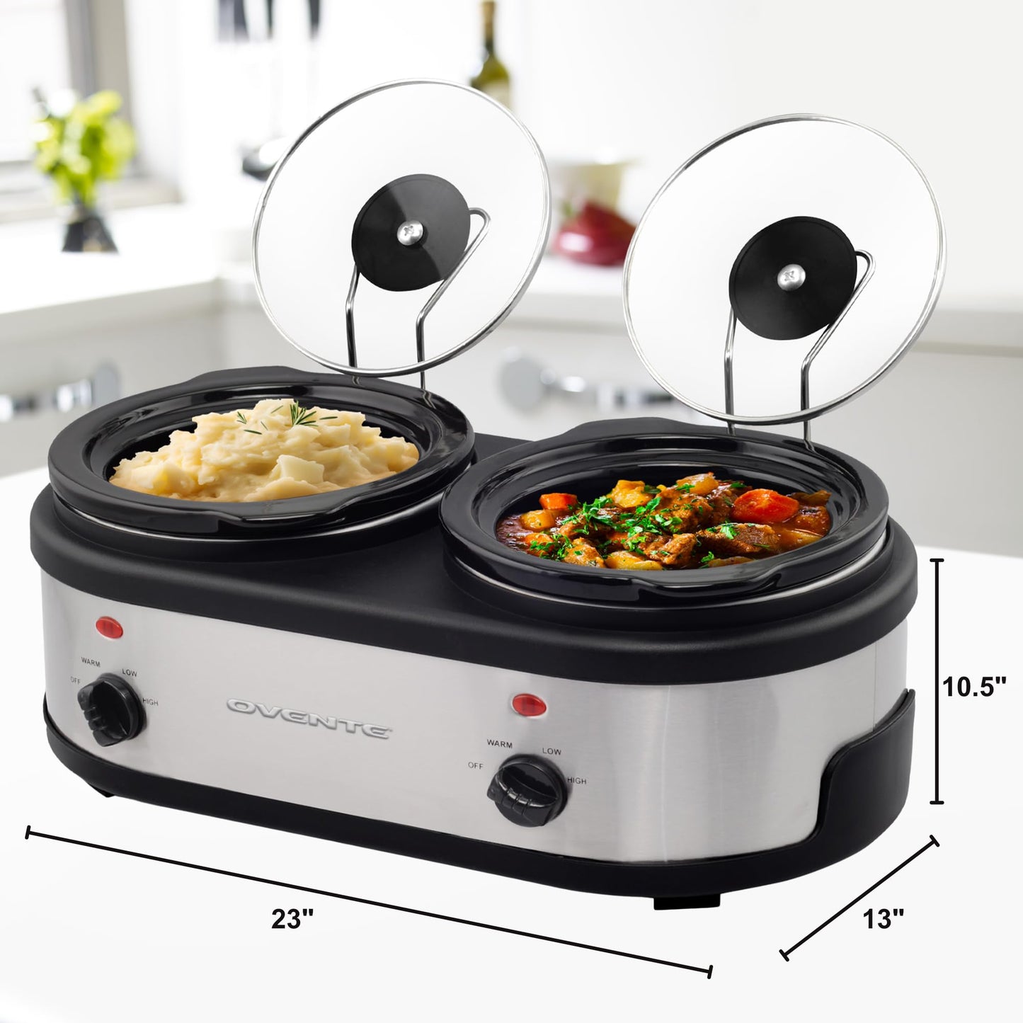 Double Slow Cooker Buffet Server by OVENTE