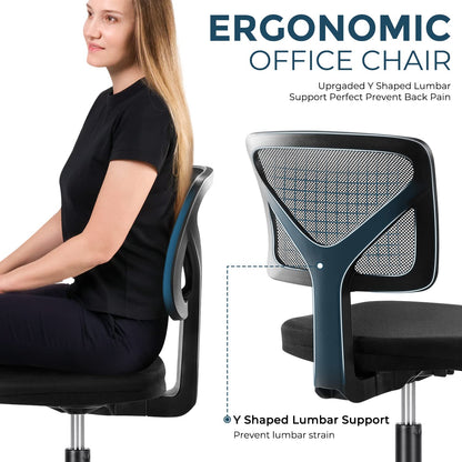 Ergonomic Mesh Task Chair with Lumbar Support