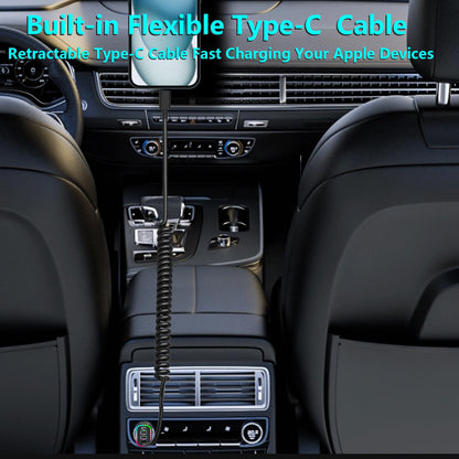 140W USB-C Car Charger with 4 Ports