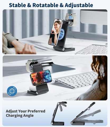 3 in 1 Mag-Safe Charging Station for iPhone